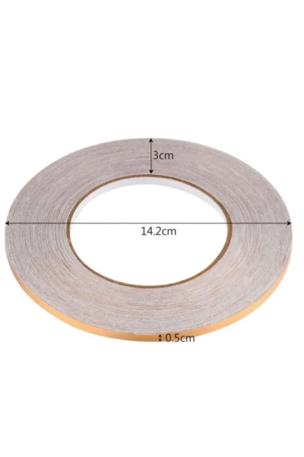 0.5 cm x 50 Metre Gold Fayans Arası Şerit Bant