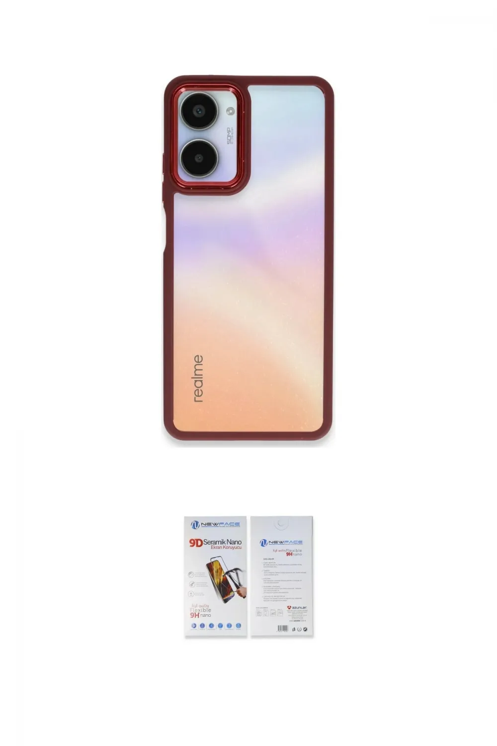 ieg™ 10 Pro 5G Kılıf Eksen Doku Prime - Siyah Seramik Nano Ekran Koruyucu