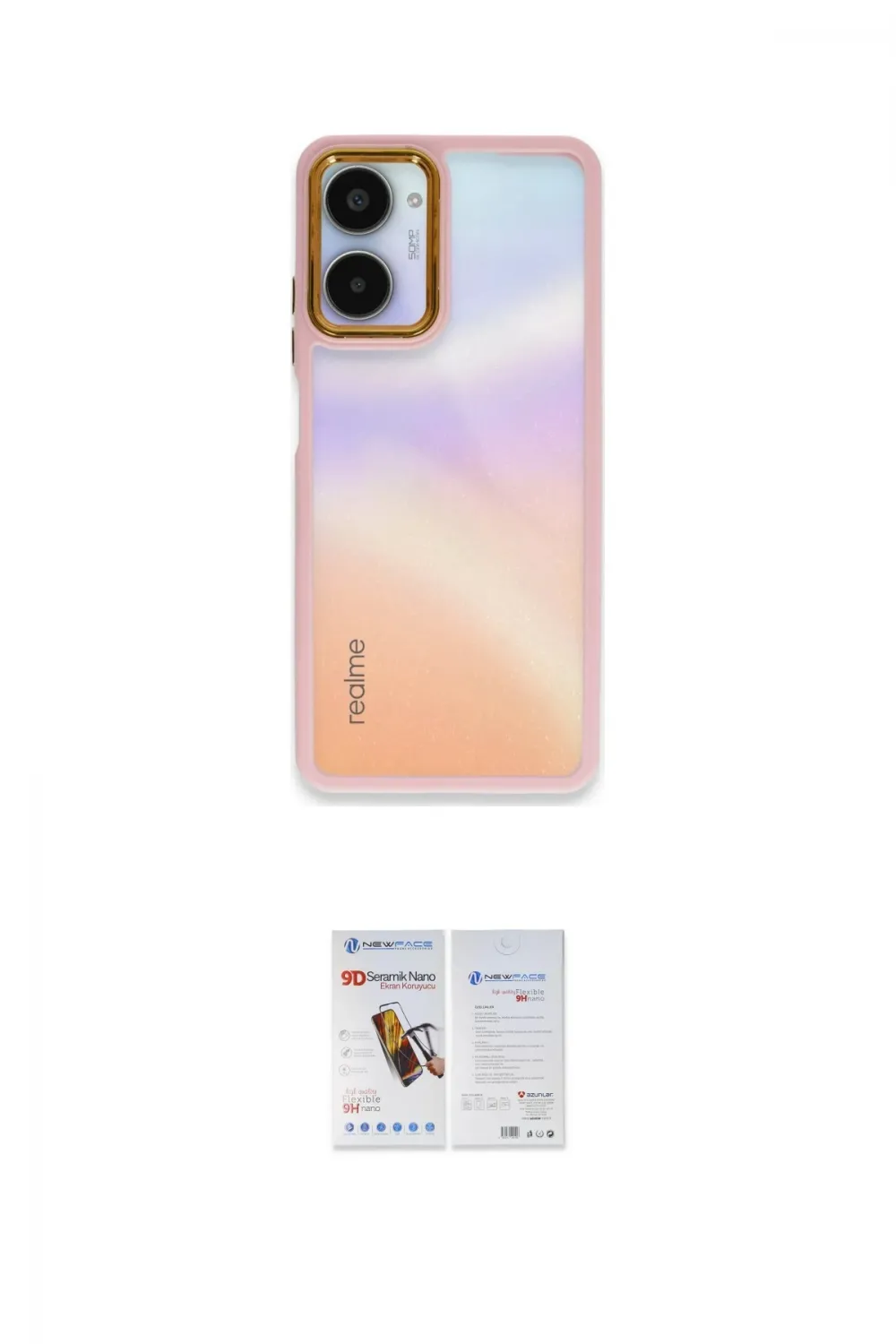 ieg™ 10 Pro 5G Kılıf Eksen Doku Prime - Siyah Seramik Nano Ekran Koruyucu
