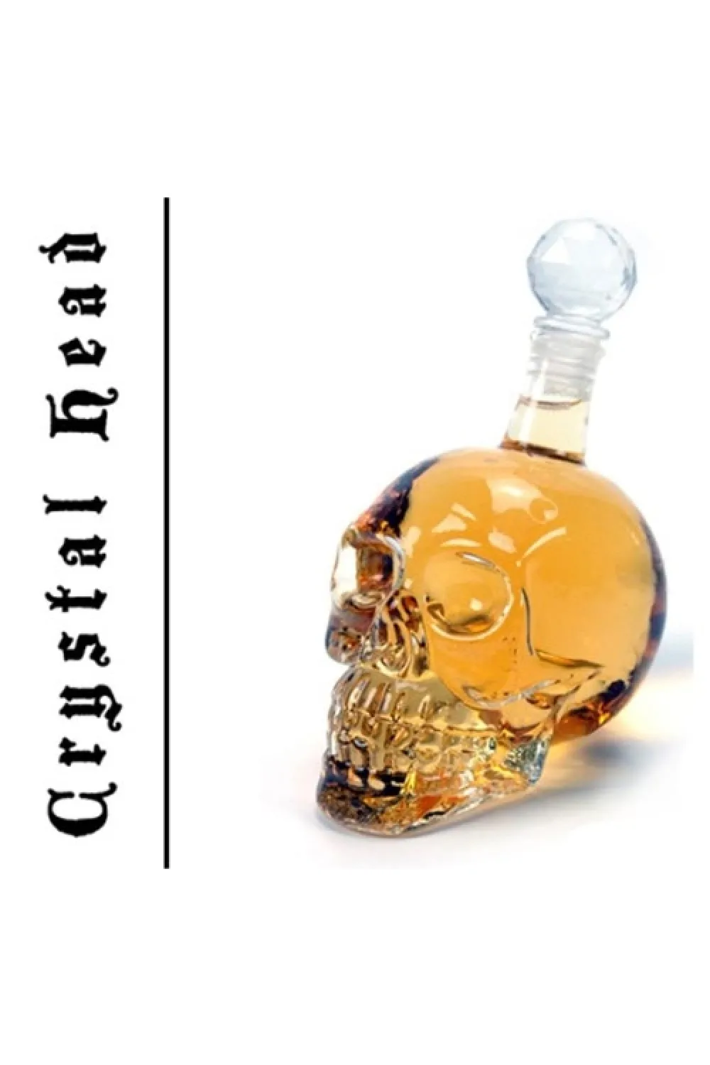 1000 ml Crystal Head Kuru Kafa İçki Şişesi