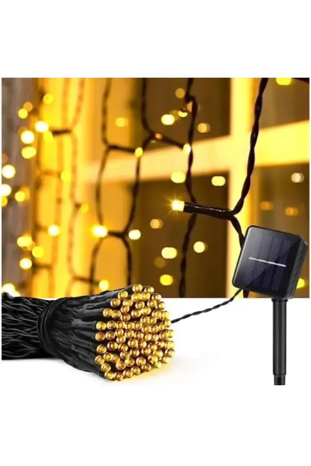 11M 100 LED Solar Gün Işığı