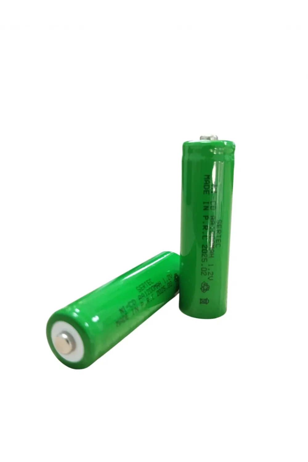 1.2V 1200 Mah - AA - Ni-Cd Şarjlı Pil - (Başlı)