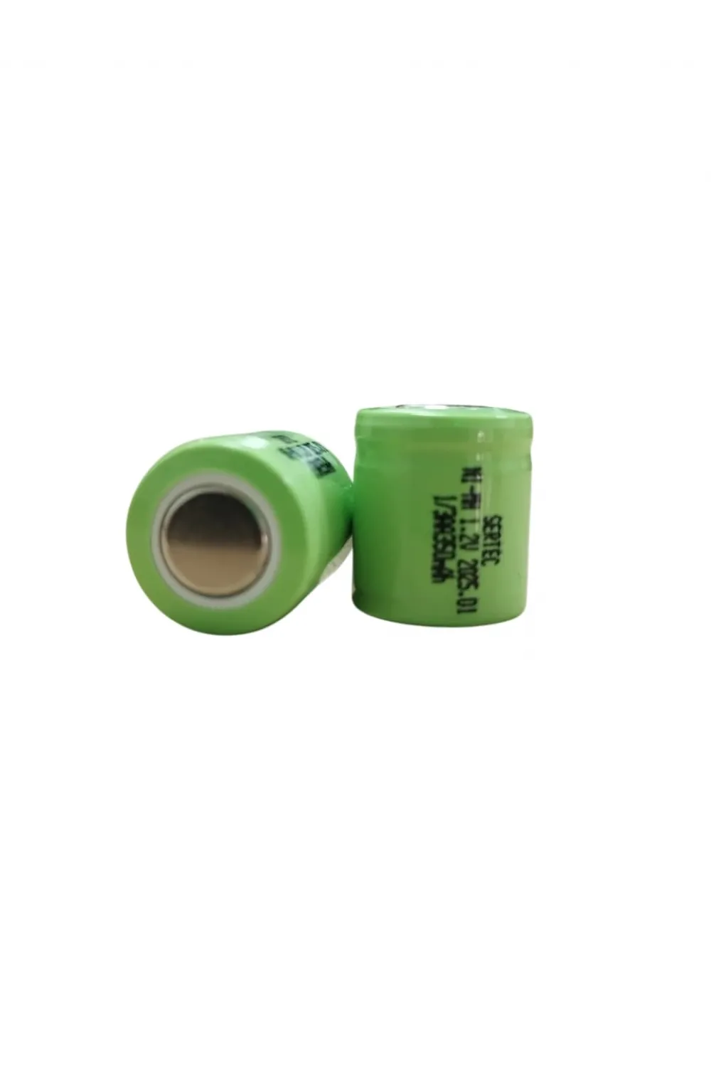 1.2V 350 Mah - 1/3AA - Ni-MH Şarjlı Pil - (Başsız / Flat Head)