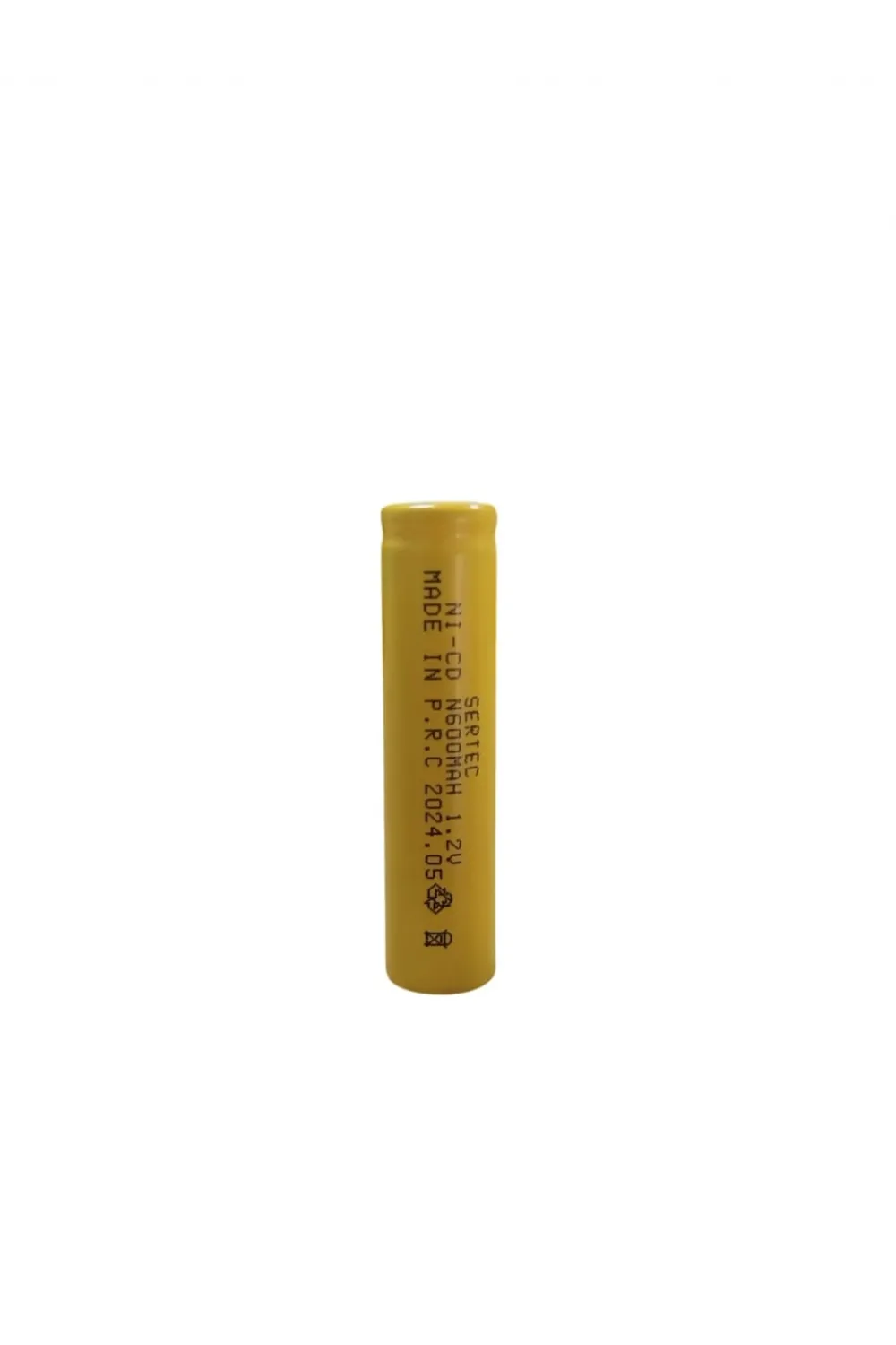 1.2V 600 Mah - N Boy - Ni-CD Şarjlı Pil - (Başsız / Flat Head)