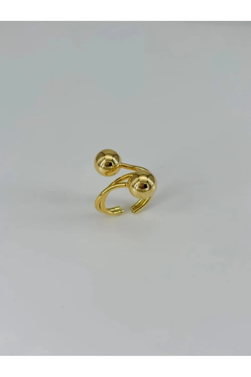 IEG - 14 K Gold Kaplama Yüzük