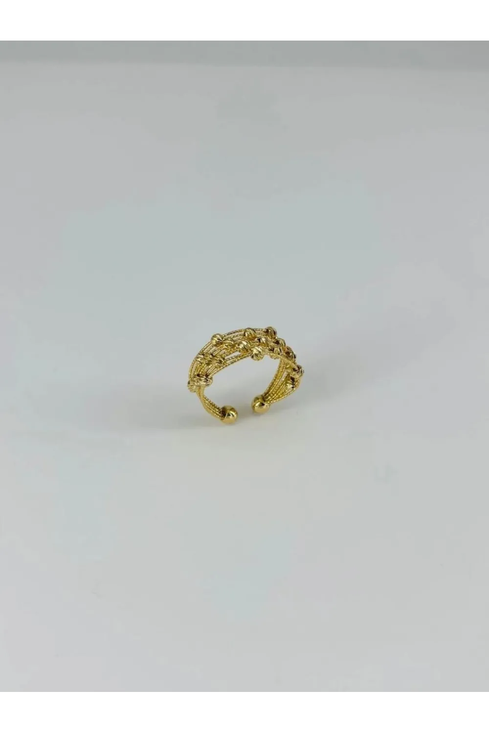 IEG - 14 K Gold Kaplama Yüzük