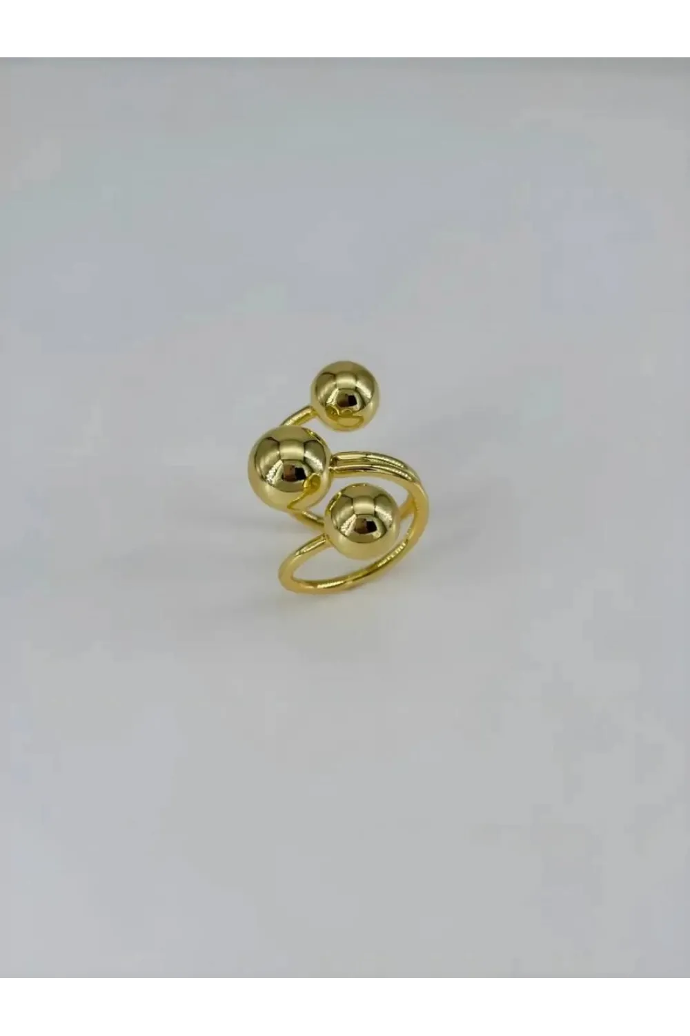 IEG - 14 K Gold Kaplamalı Yüzük