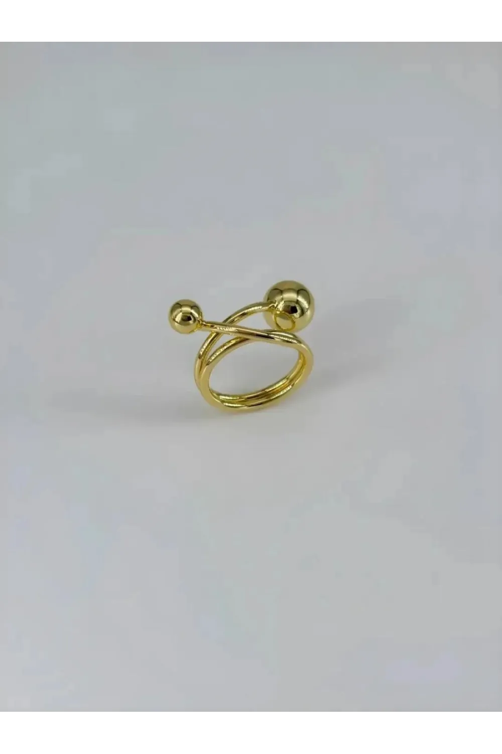 IEG - 14 K Gold Kaplamalı Yüzük