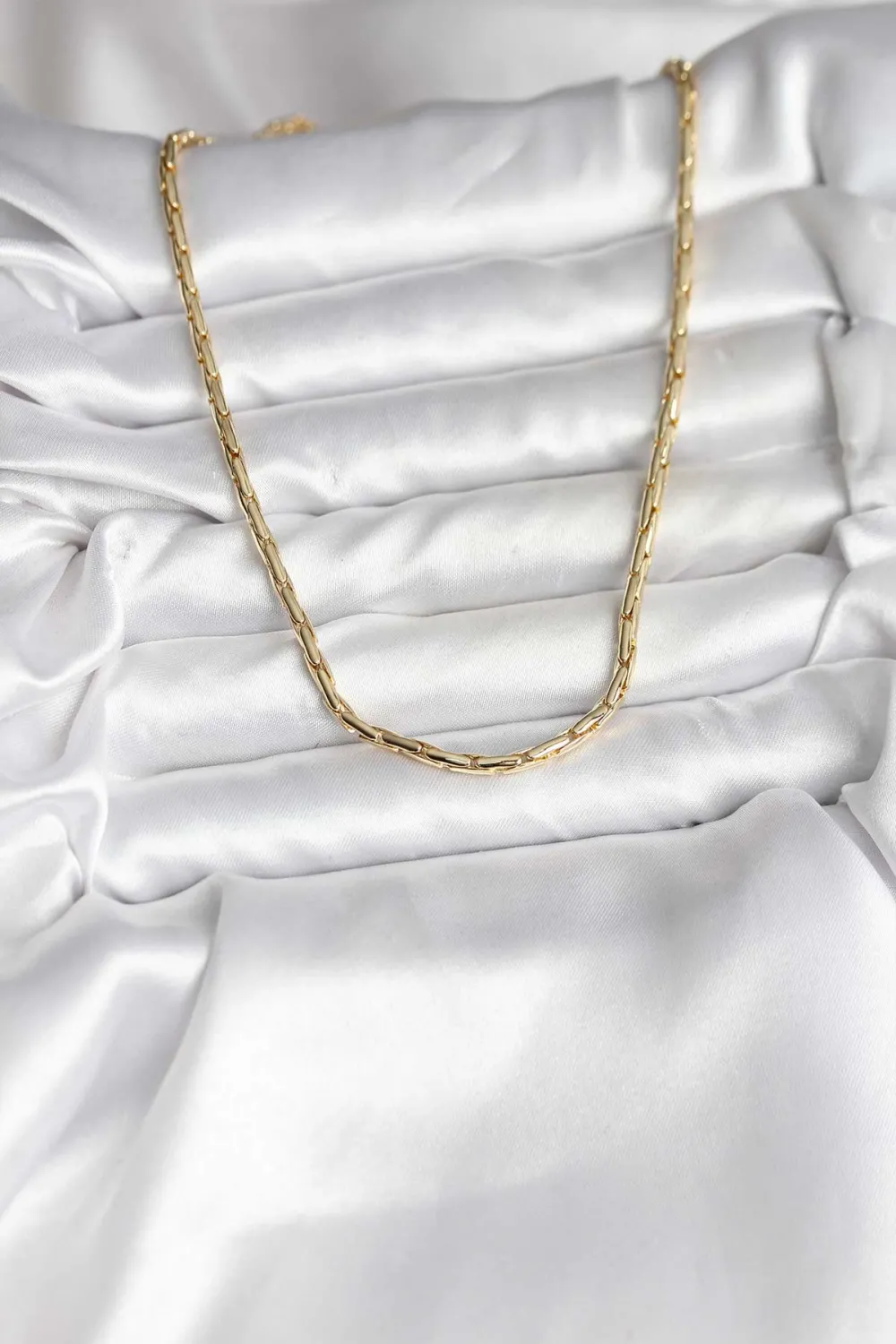 14K Gold Renk Kaplama Model CM Kadın Kolye TJ-BKO10730