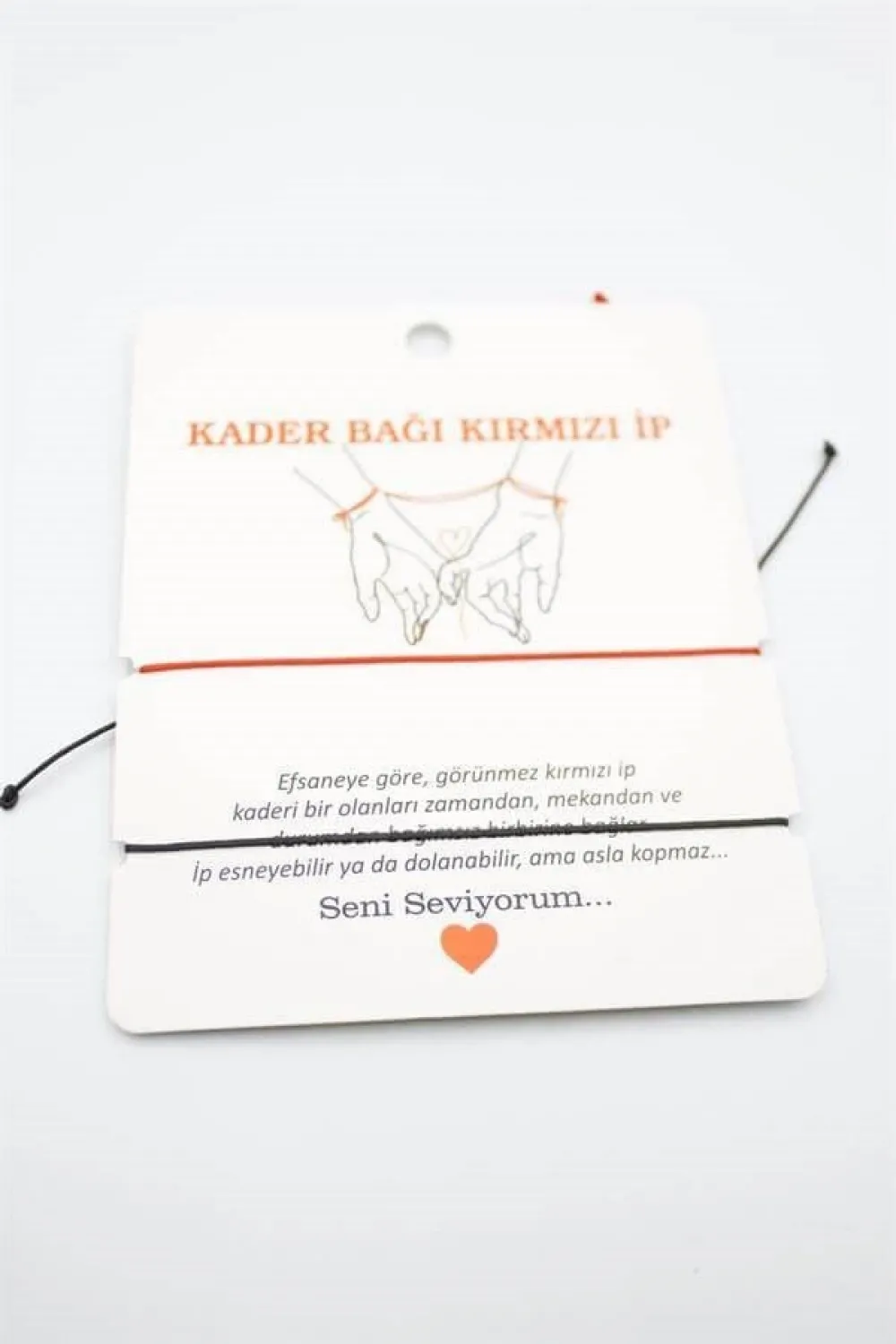 IEG - 2li Arkadaş Bilekliği - Kırmızı
