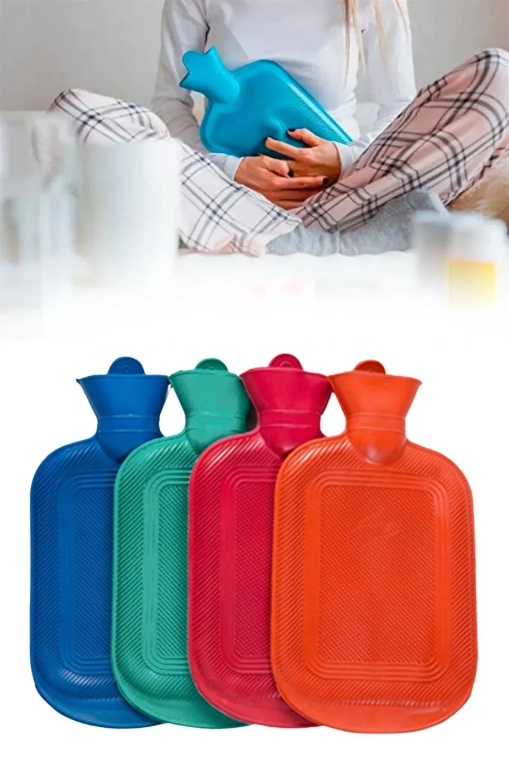2 Litre Sıcak Su Torbası 1. Sınıf Kauçuk Malzeme