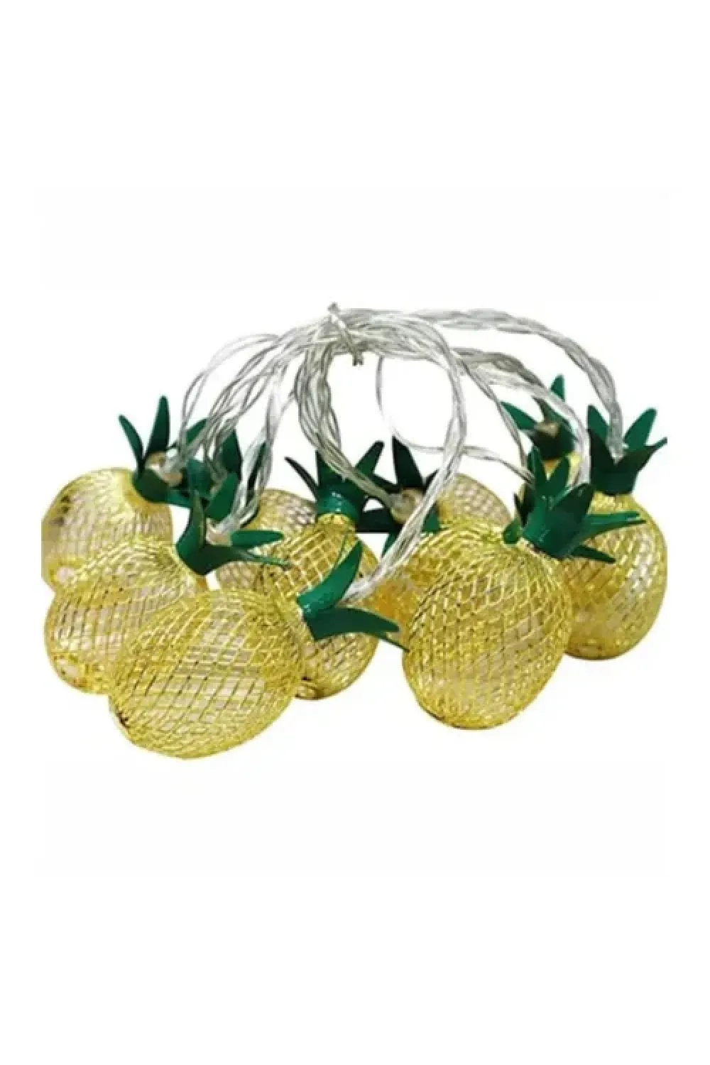 2 Metre 10 LED Pilli 2 Kademeli Ananas Led Işık
