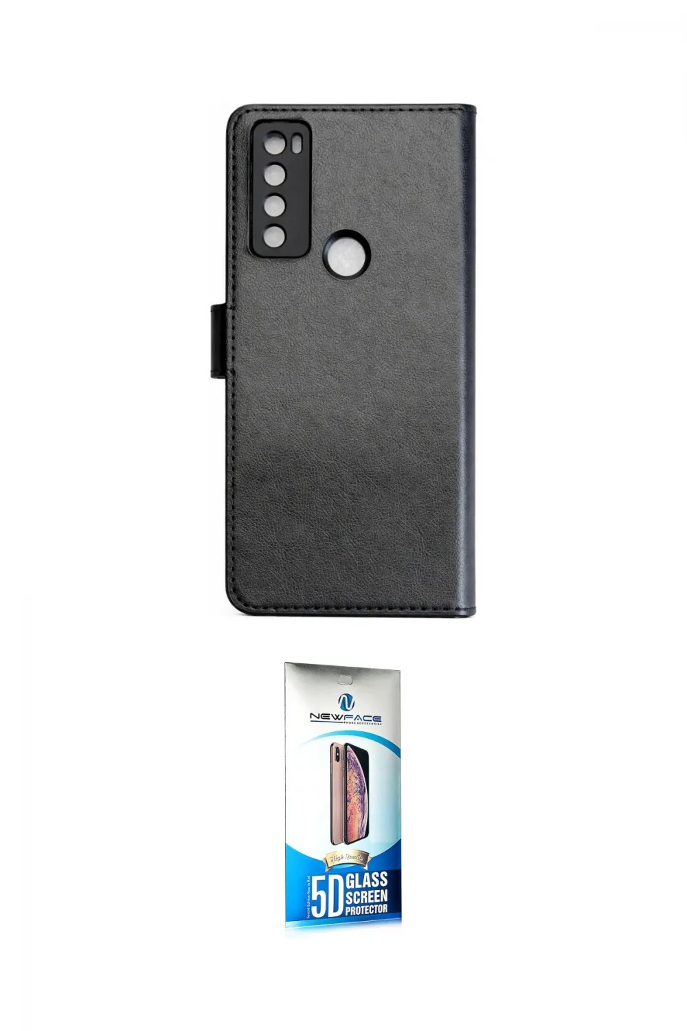 ieg™ 20 SE Kılıf Siluet Işık Serisi - Siyah 5D Eko Cam Ekran Koruyucu