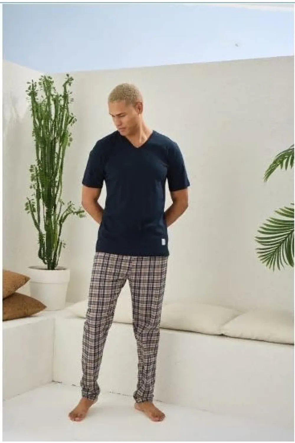 ieg™  2099 Erkek V.Yaka Pijama Takım