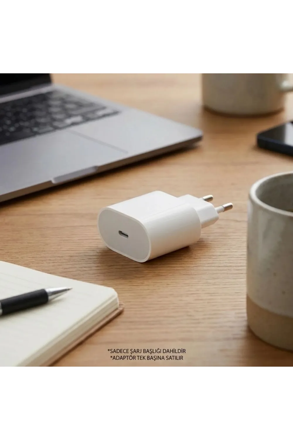20W USB-C Hızlı Şarj Adaptörü – Power Delivery (PD) Destekli Güç Adaptörü, Güvenli Şarj Başlığı