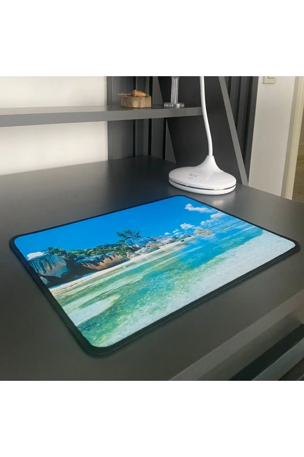 25x32 cm Küçük Boy Mouse Pad Manzara Ada