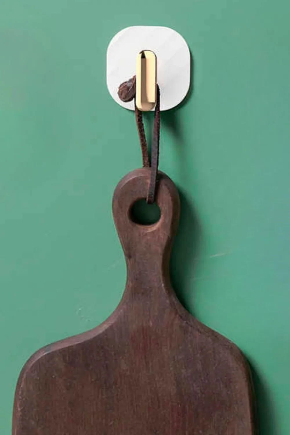 2li Yapışkanlı Retro Askılık Dolap Kapak Kulpu Beyaz