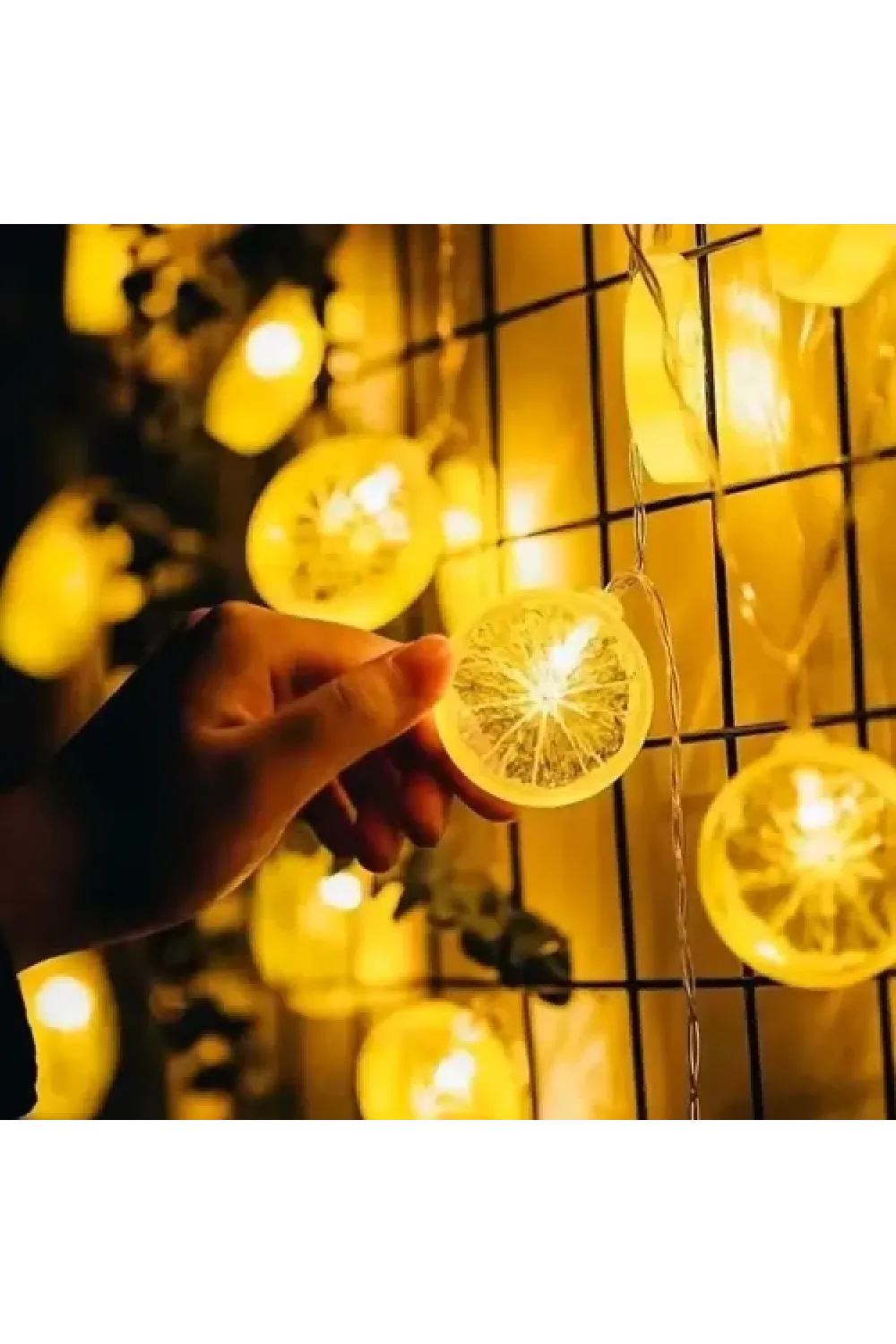 2m 10 Led Pilli Limon Işık