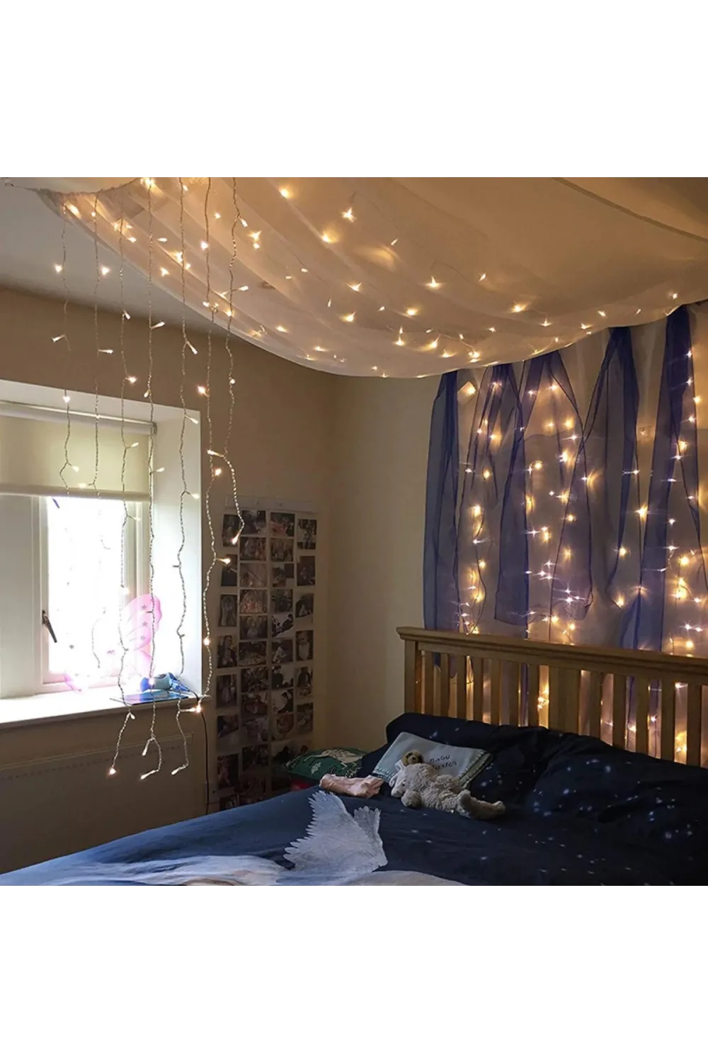 2x2 Metre 320 Led 8 Fonskiyonlu Dekoratif Led Günışığı Perde