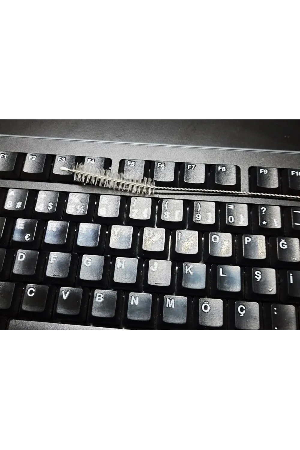 ieg™ 3 Lü Pratik Fırça  Esnek Bükülebilir Klavye Mouse Arası Temizlik Fırçası