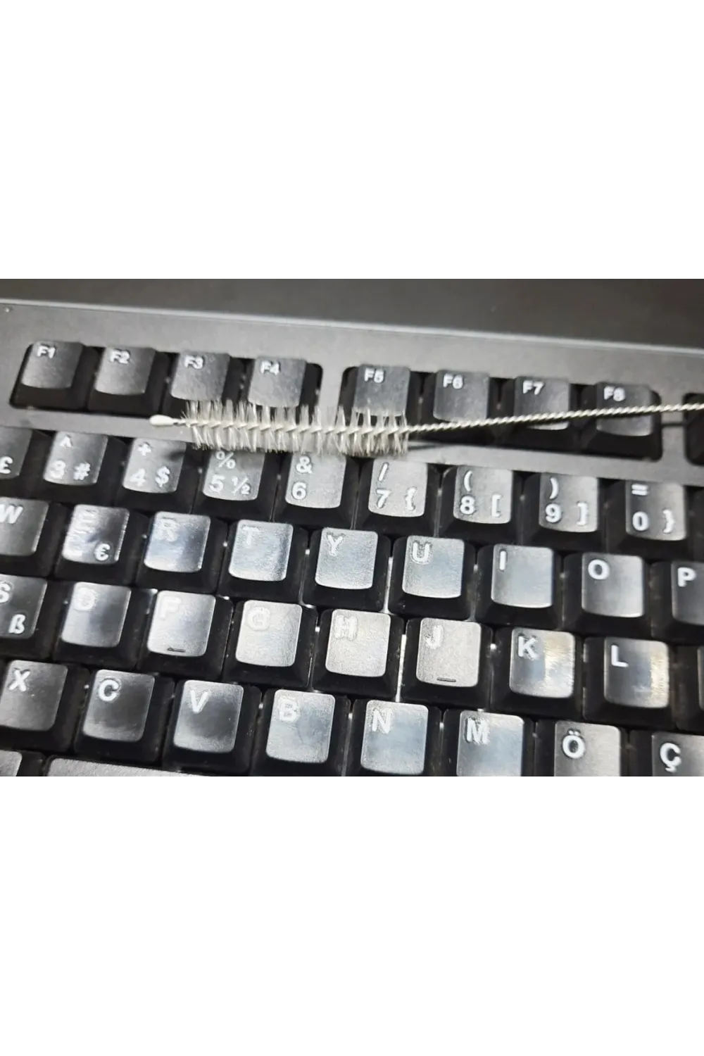 ieg™ 3 Lü Pratik Fırça  Esnek Bükülebilir Klavye Mouse Arası Temizlik Fırçası