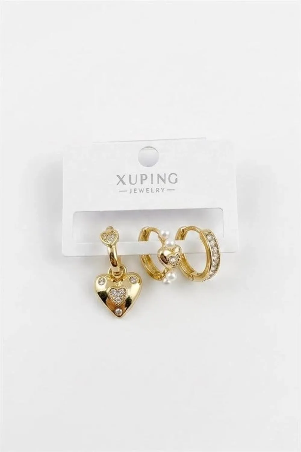 IEG - 3lü Xuping Küpe - Altın