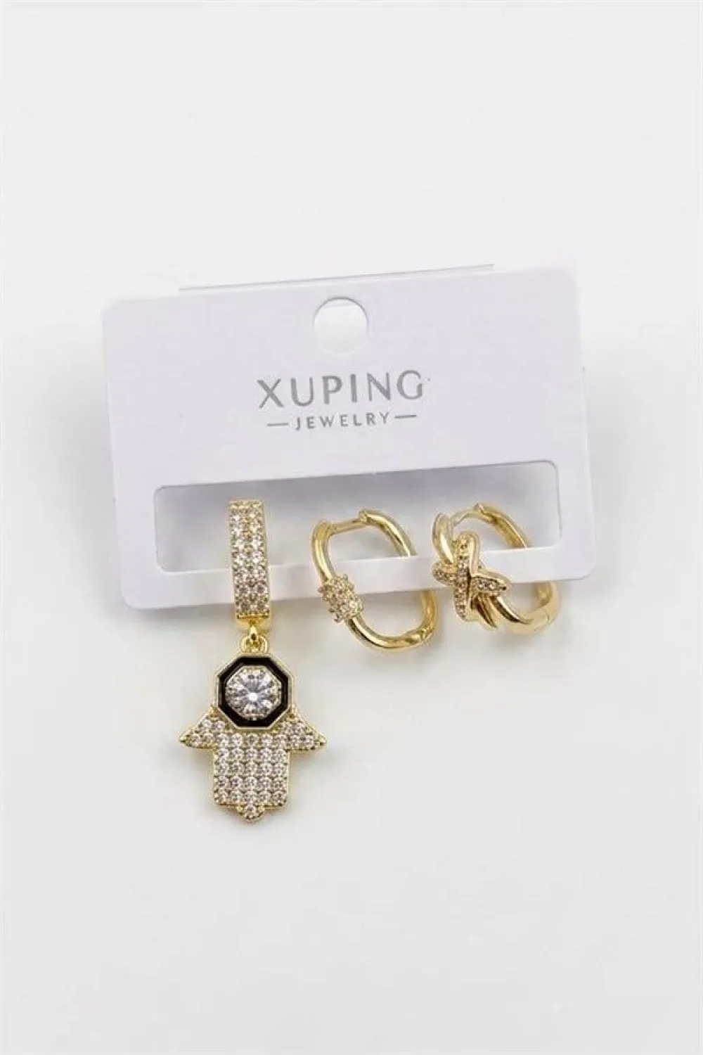 IEG - 3lü Xuping Küpe - Altın