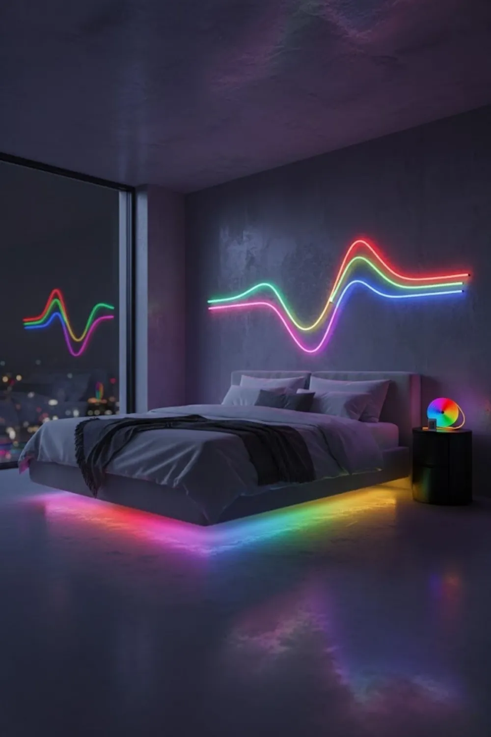 3 Metre Neon LED Işık – Esnek Dekoratif Ortam ve Oda Aydınlatması