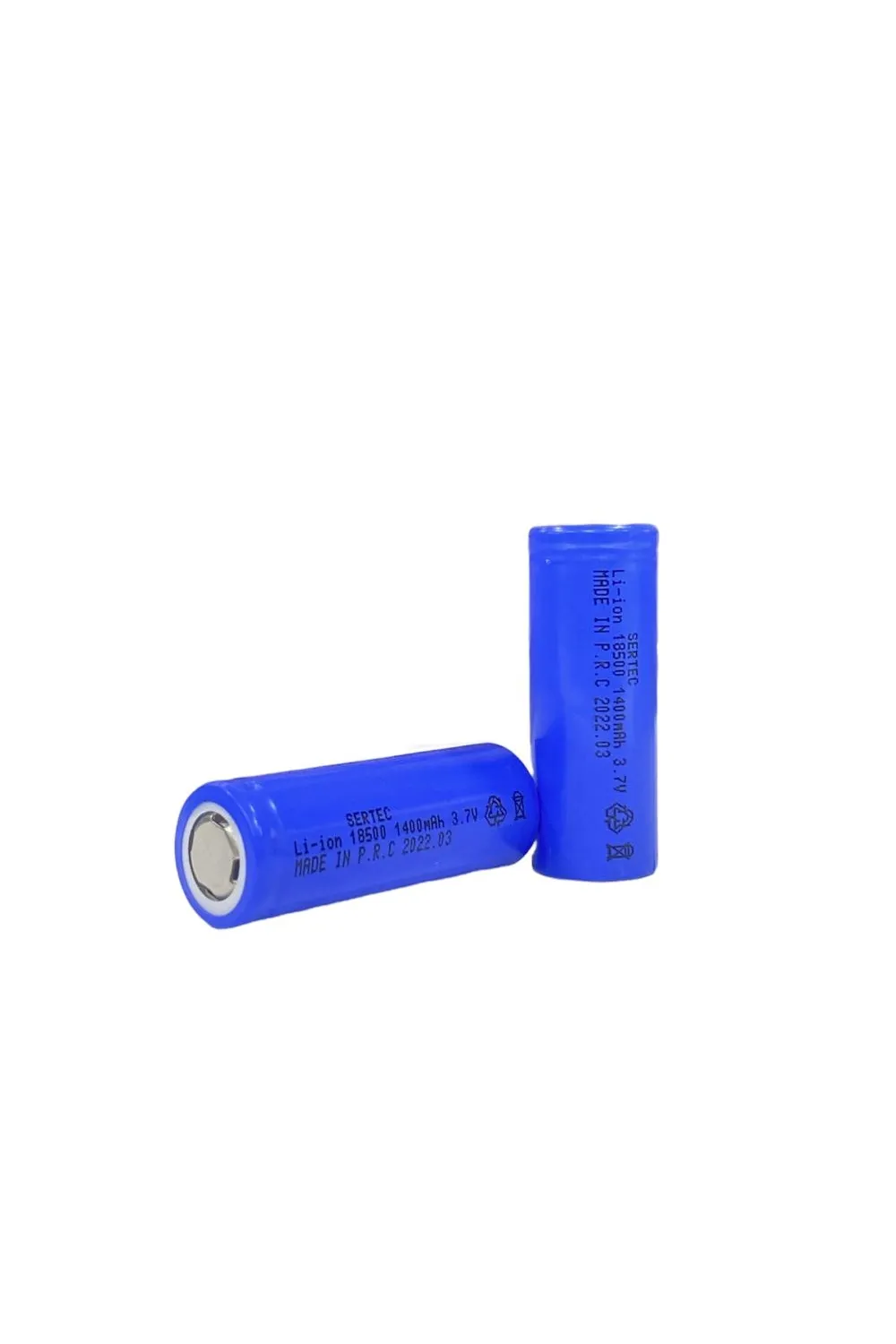 3.7V Li-ion 18500 1500 mAh 1C Şarjlı Pil