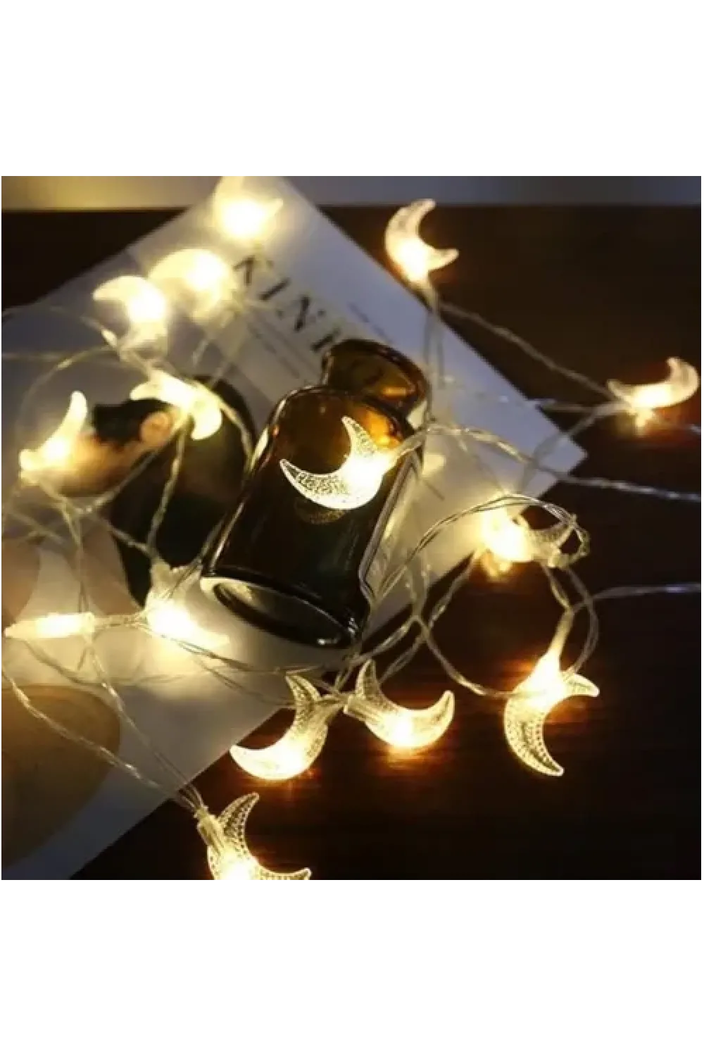 3m 20 LED Ay Figürlü Gün Işığı Lamba