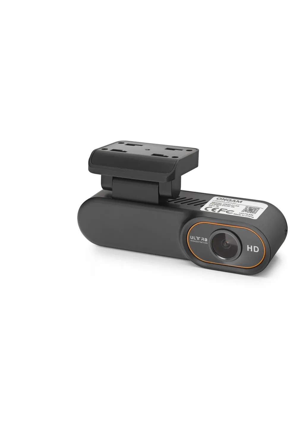 4G Sim Kartlı Araç Kamerası 3Mp Tek Lens Dash Cam - Siyah ONM-41
