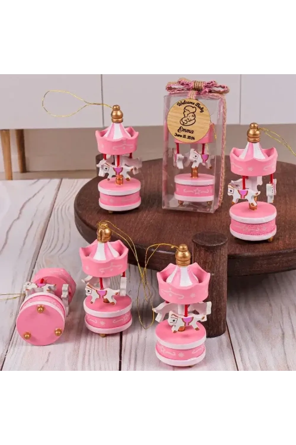 6lı Ufak Atlı Karınca Açık Pembe