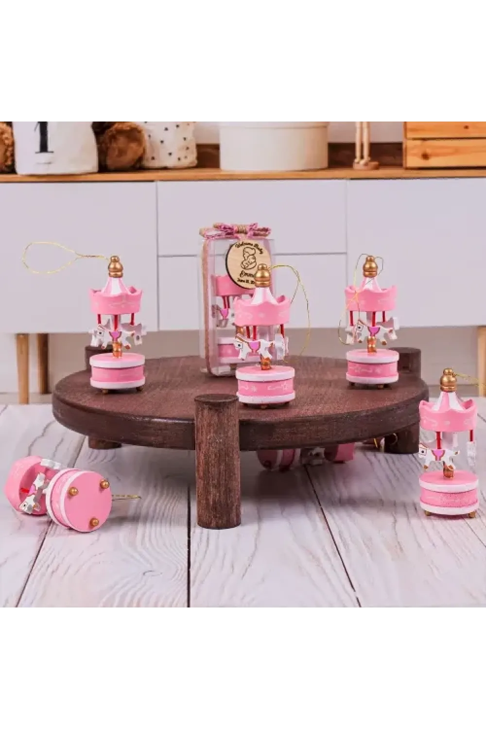 6lı Ufak Atlı Karınca Açık Pembe