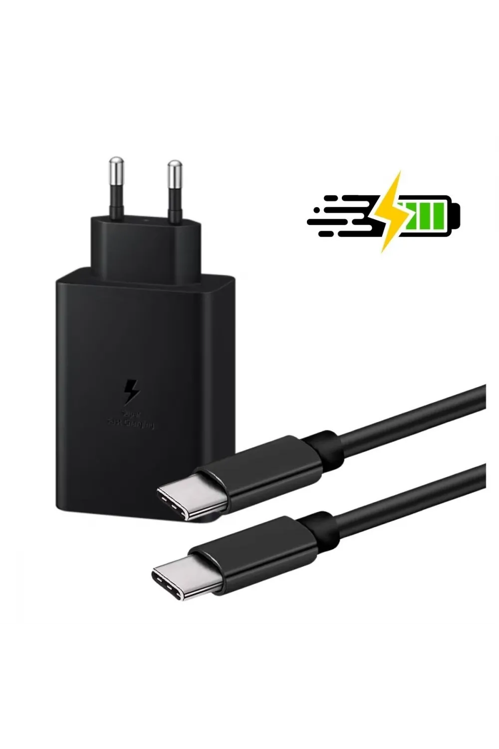 65W Hızlı Şarj Edebilen TYPE C uçlu Şarj Aleti