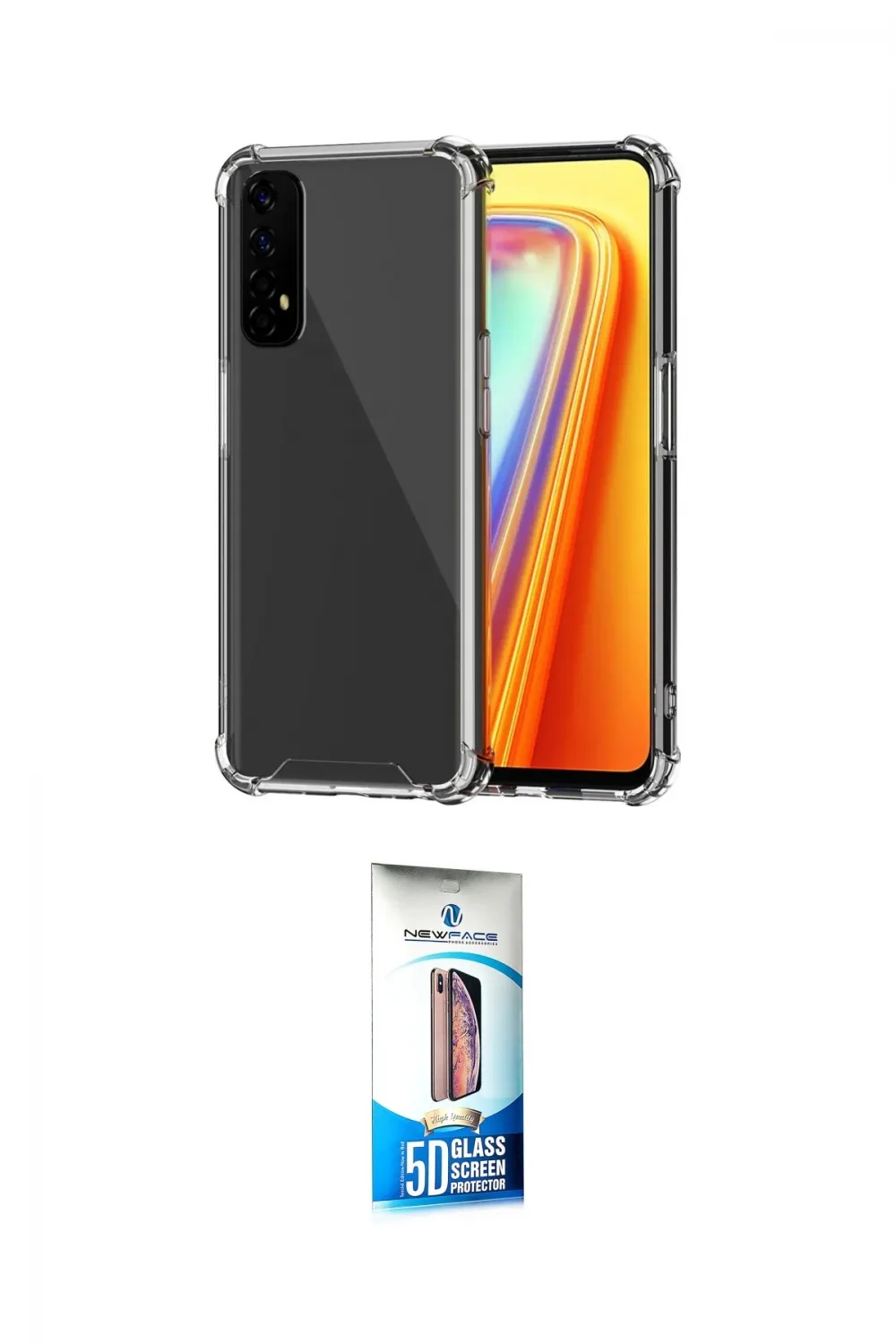 ieg™ 7 Kılıf İz Form Prime - Siyah 5D Eko Cam Ekran Koruyucu
