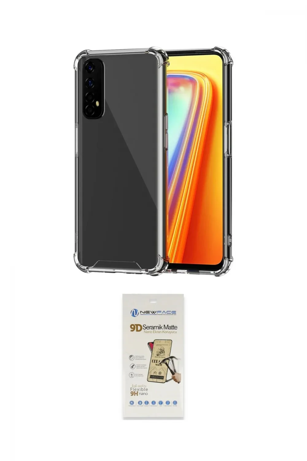 ieg™ 7 Kılıf İz Form Prime - Siyah Mat Seramik Nano Ekran Koruyucu