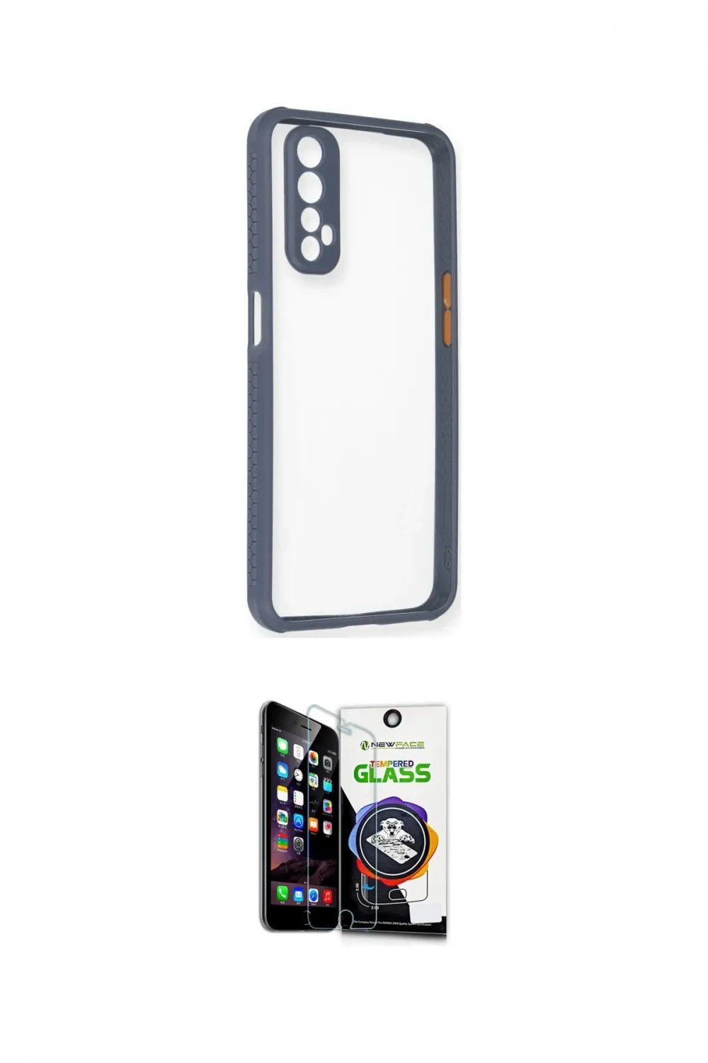 ieg™ 7 Kılıf Nova Asil Özel Seri - Şeffaf Temperli Cam Ekran Koruyucu