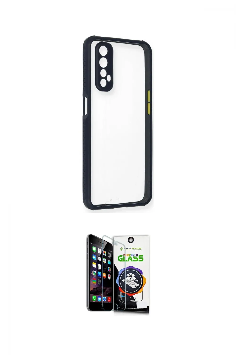 ieg™ 7 Kılıf Nova Asil Özel Seri - Şeffaf Temperli Cam Ekran Koruyucu