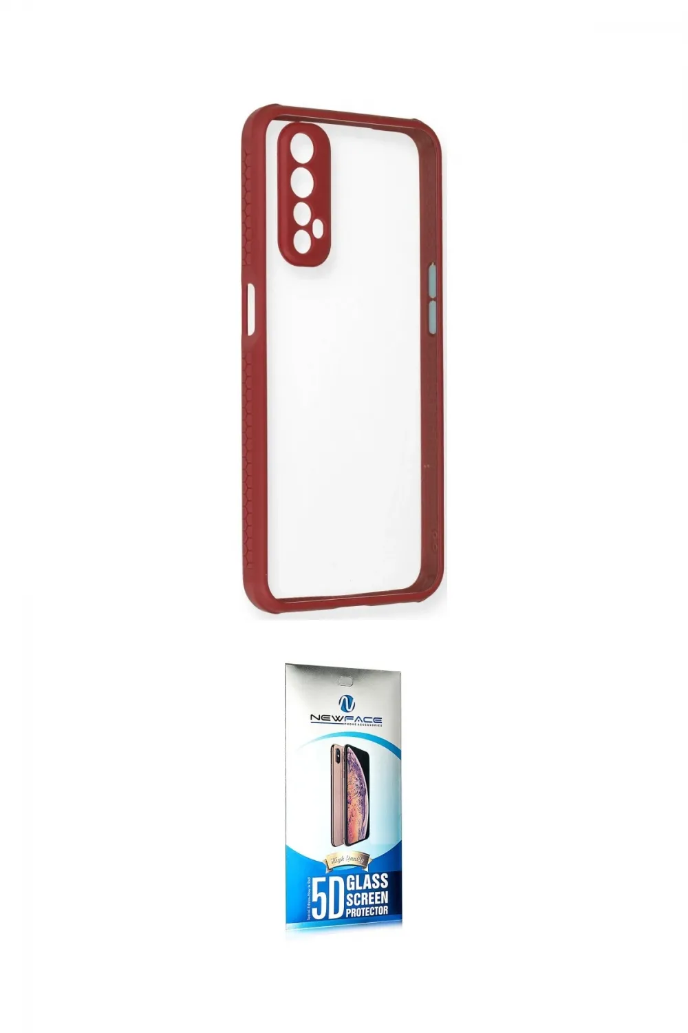 ieg™ 7 Kılıf Nova Asil Özel Seri - Siyah 5D Eko Cam Ekran Koruyucu