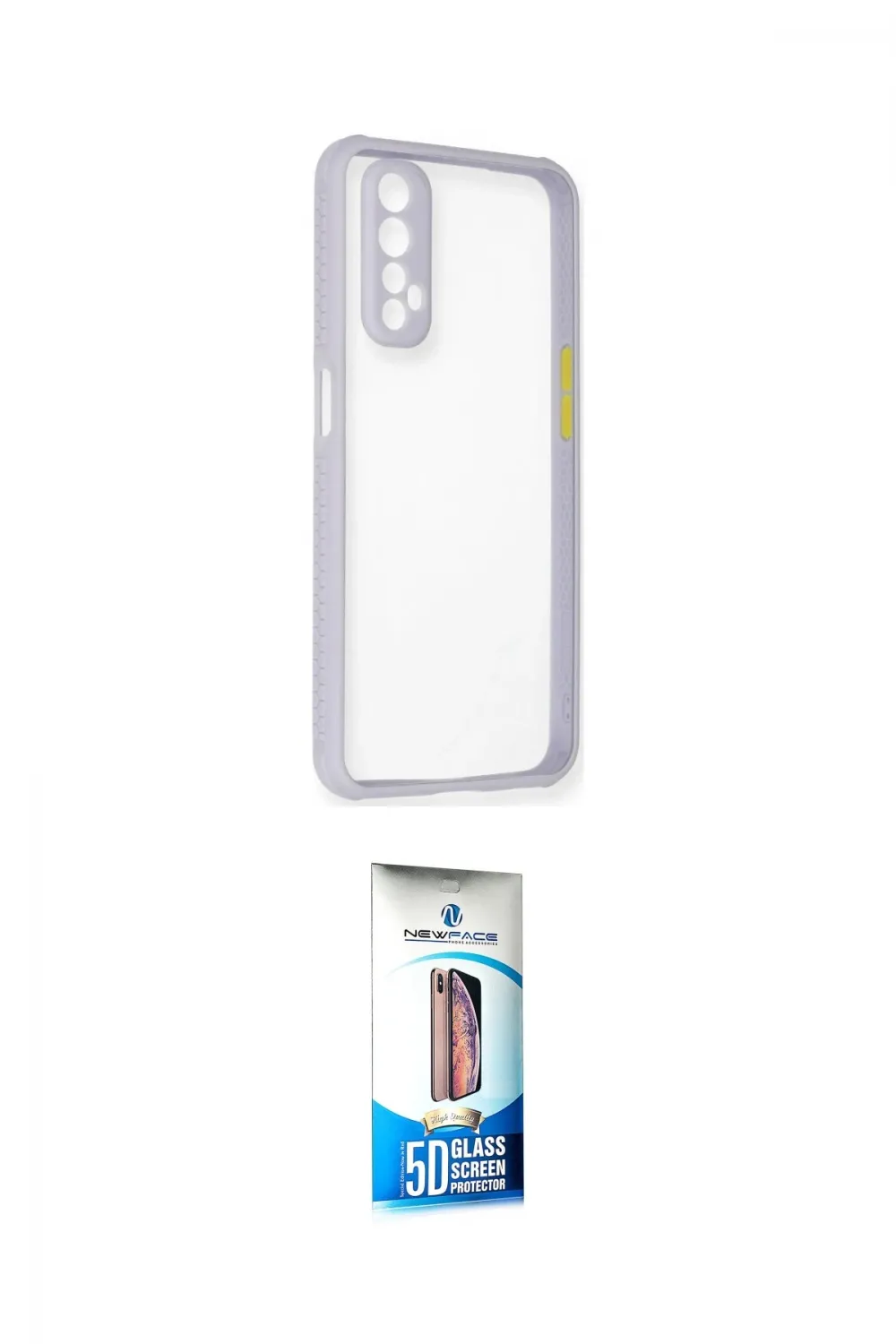 ieg™ 7 Kılıf Nova Asil Özel Seri - Siyah 5D Eko Cam Ekran Koruyucu