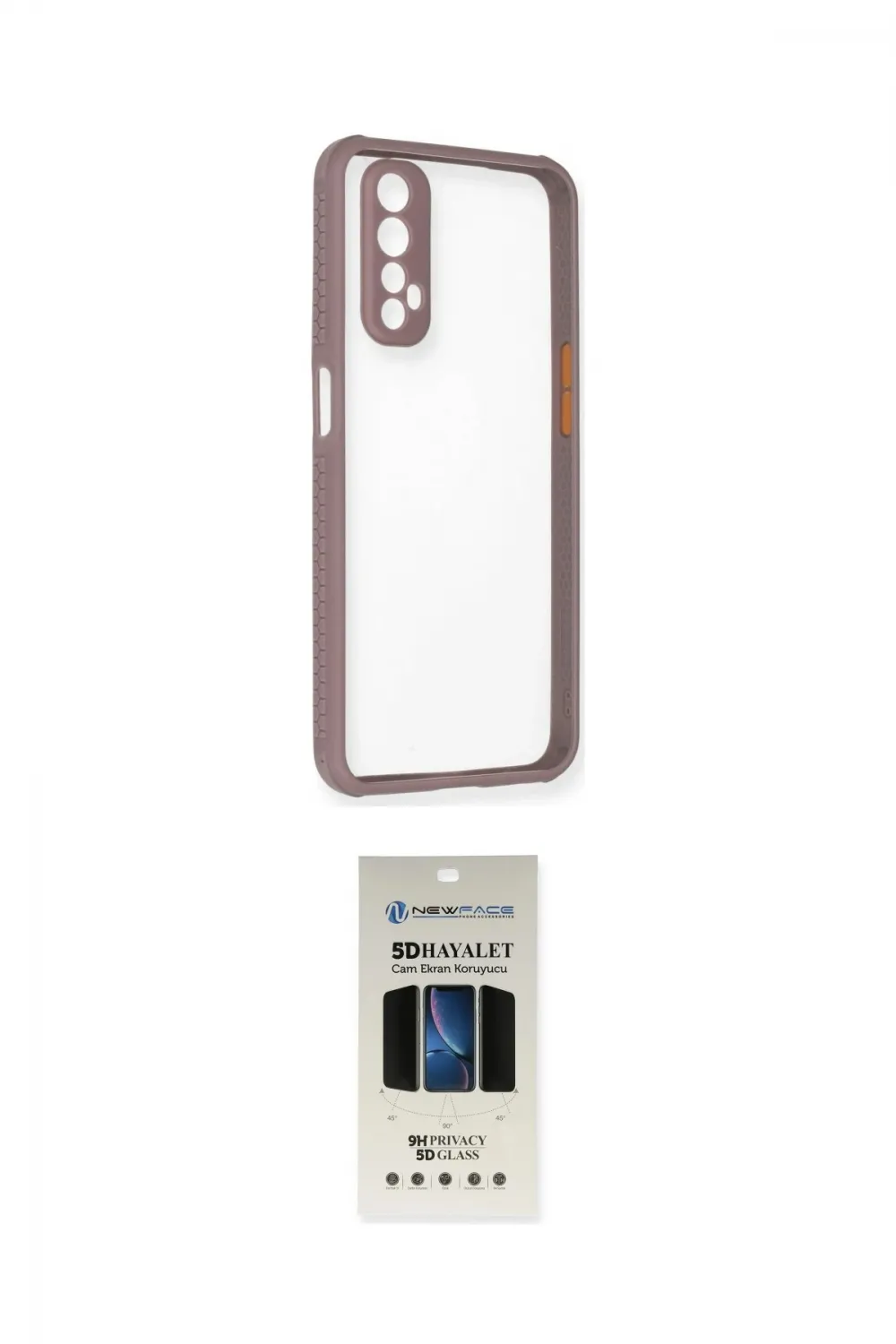 ieg™ 7 Kılıf Nova Asil Özel Seri - Siyah 5D Hayalet Cam Ekran Koruyucu