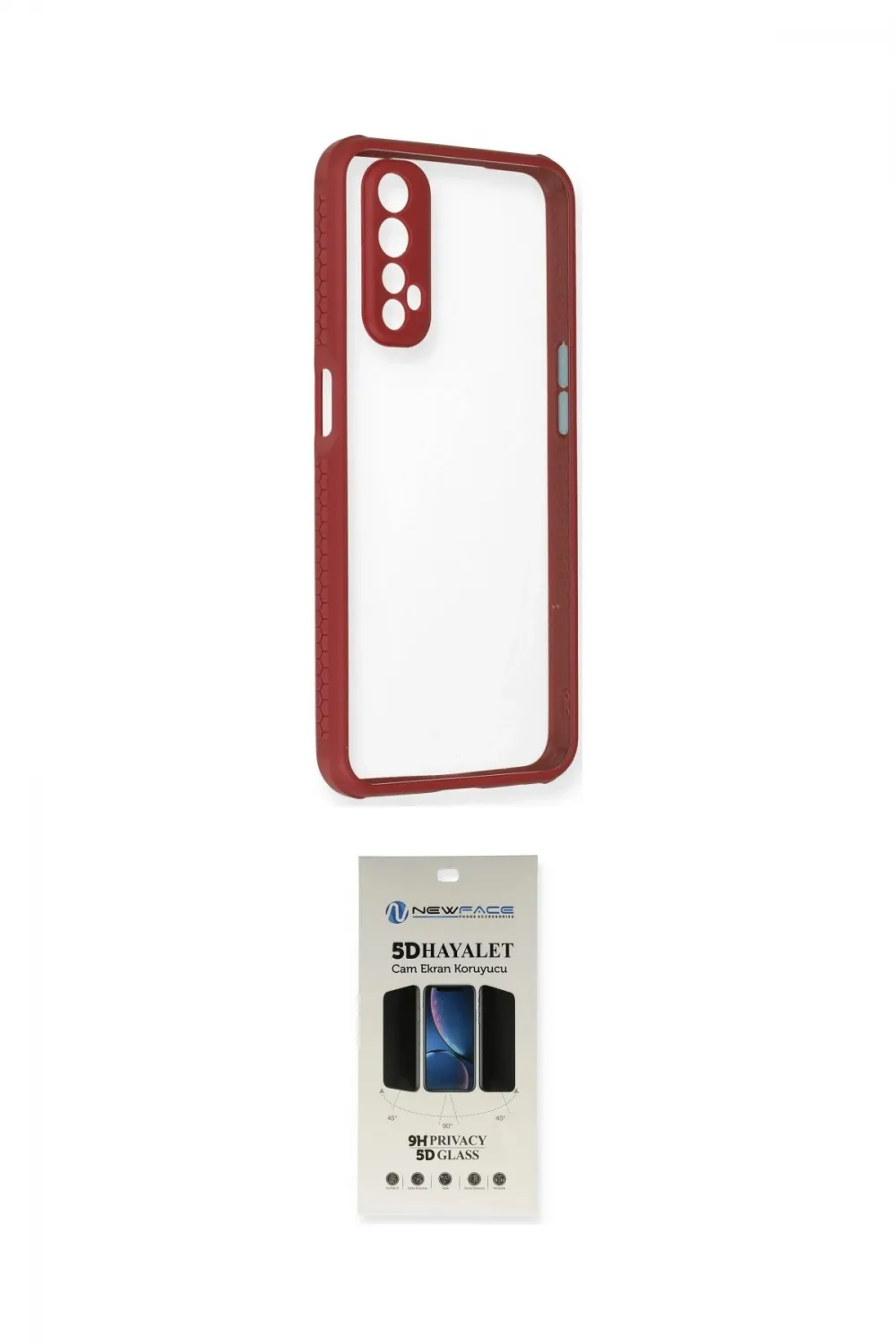 ieg™ 7 Kılıf Nova Asil Özel Seri - Siyah 5D Hayalet Cam Ekran Koruyucu