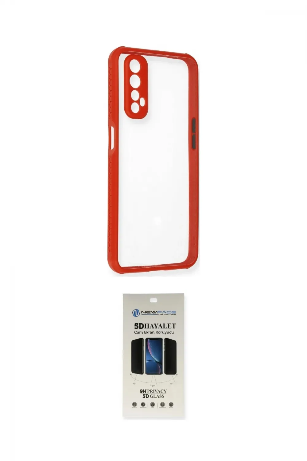 ieg™ 7 Kılıf Nova Asil Özel Seri - Siyah 5D Hayalet Cam Ekran Koruyucu