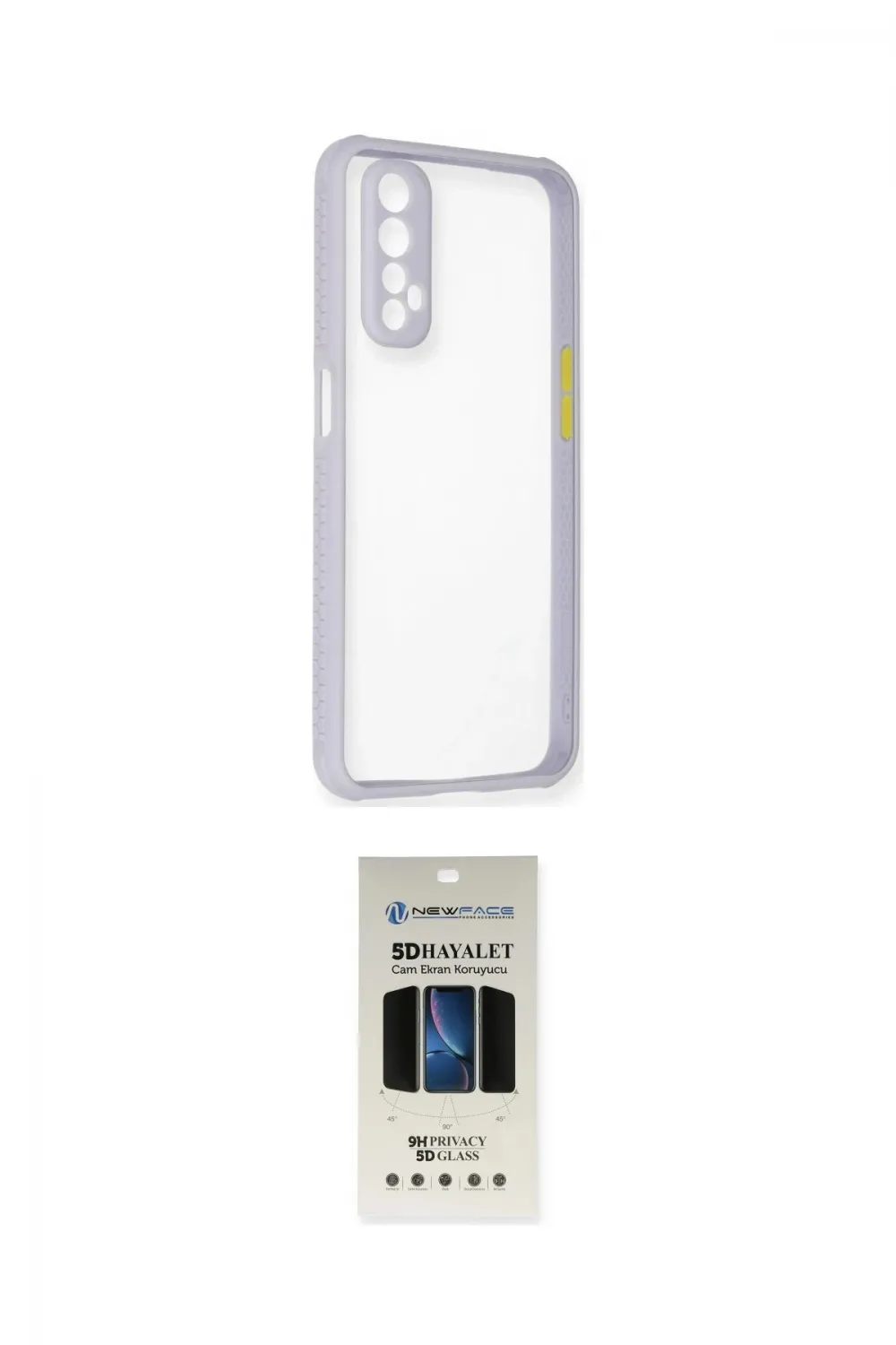 ieg™ 7 Kılıf Nova Asil Özel Seri - Siyah 5D Hayalet Cam Ekran Koruyucu