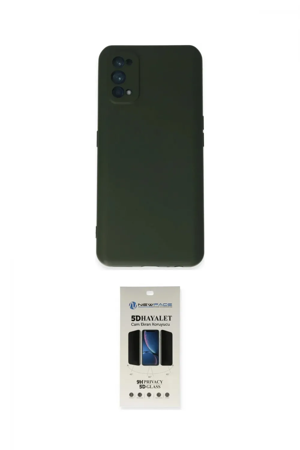 ieg™ 7 Pro Kılıf Ahenk Serisi - Siyah 5D Hayalet Cam Ekran Koruyucu
