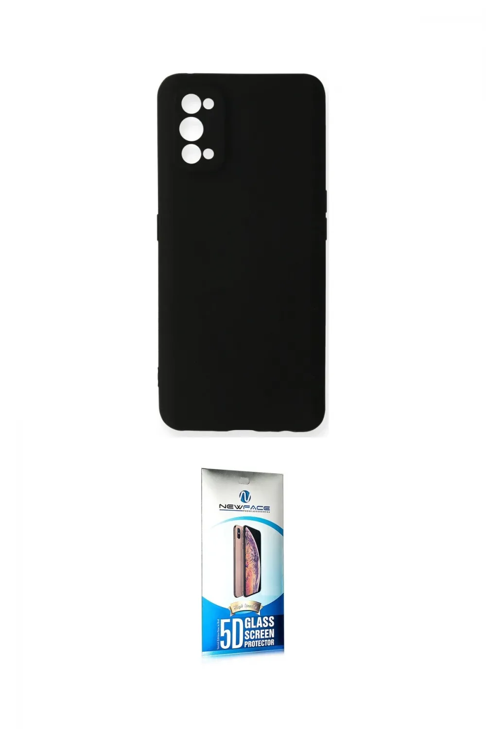ieg™ 7 Pro Kılıf Kozmos Yansıma Özel Seri - Siyah 5D Eko Cam Ekran Koruyucu