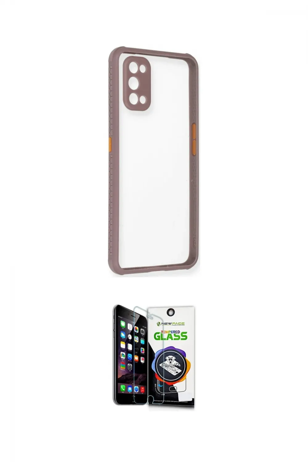 ieg™ 7 Pro Kılıf Nova Asil Özel Seri - Şeffaf Temperli Cam Ekran Koruyucu