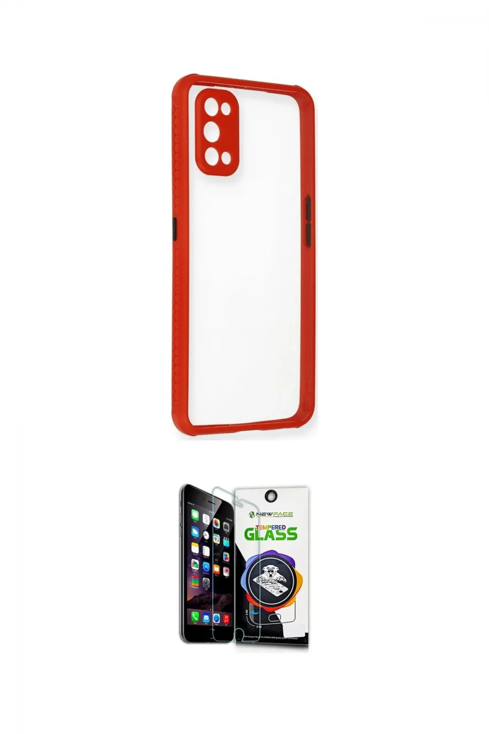ieg™ 7 Pro Kılıf Nova Asil Özel Seri - Şeffaf Temperli Cam Ekran Koruyucu