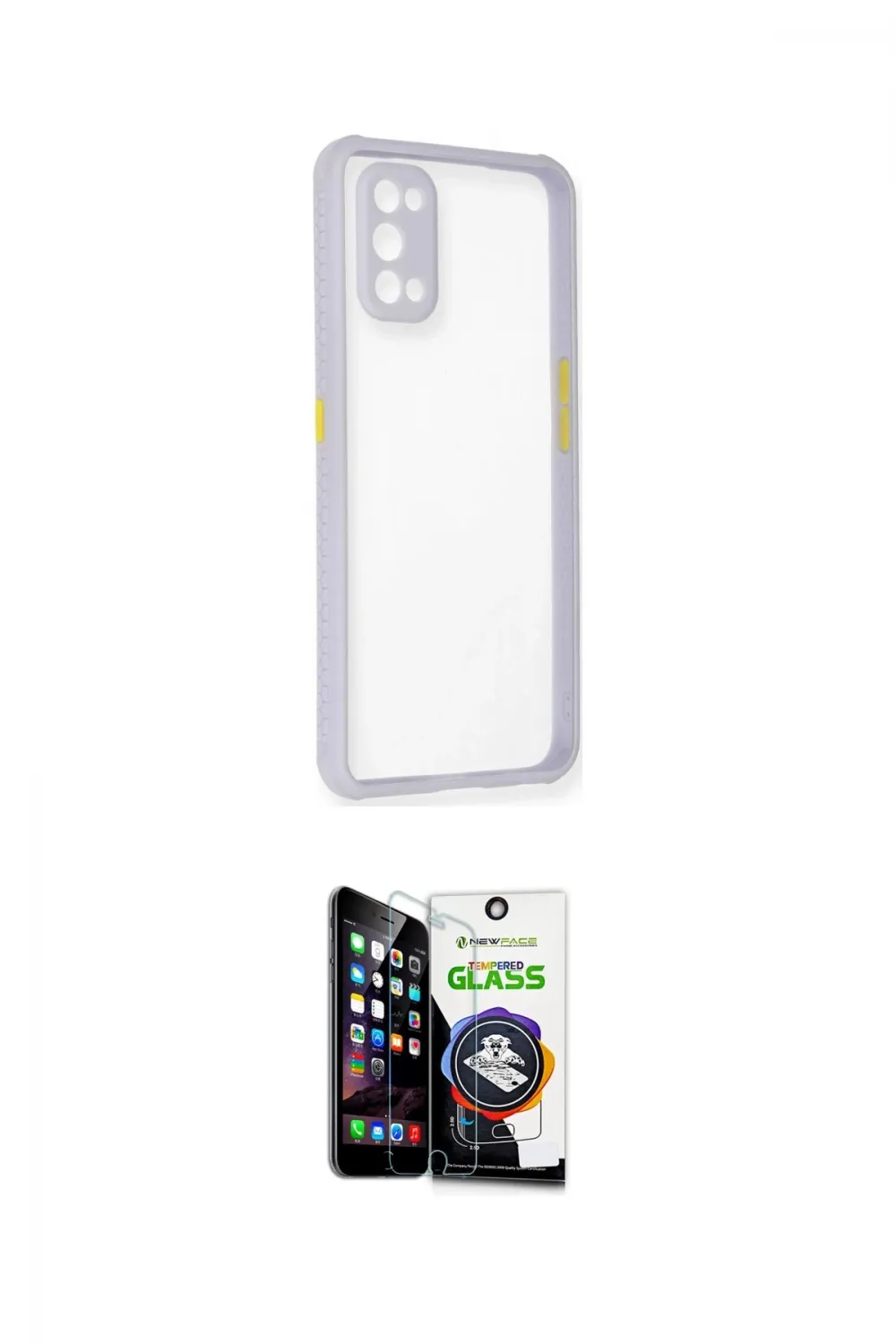 ieg™ 7 Pro Kılıf Nova Asil Özel Seri - Şeffaf Temperli Cam Ekran Koruyucu