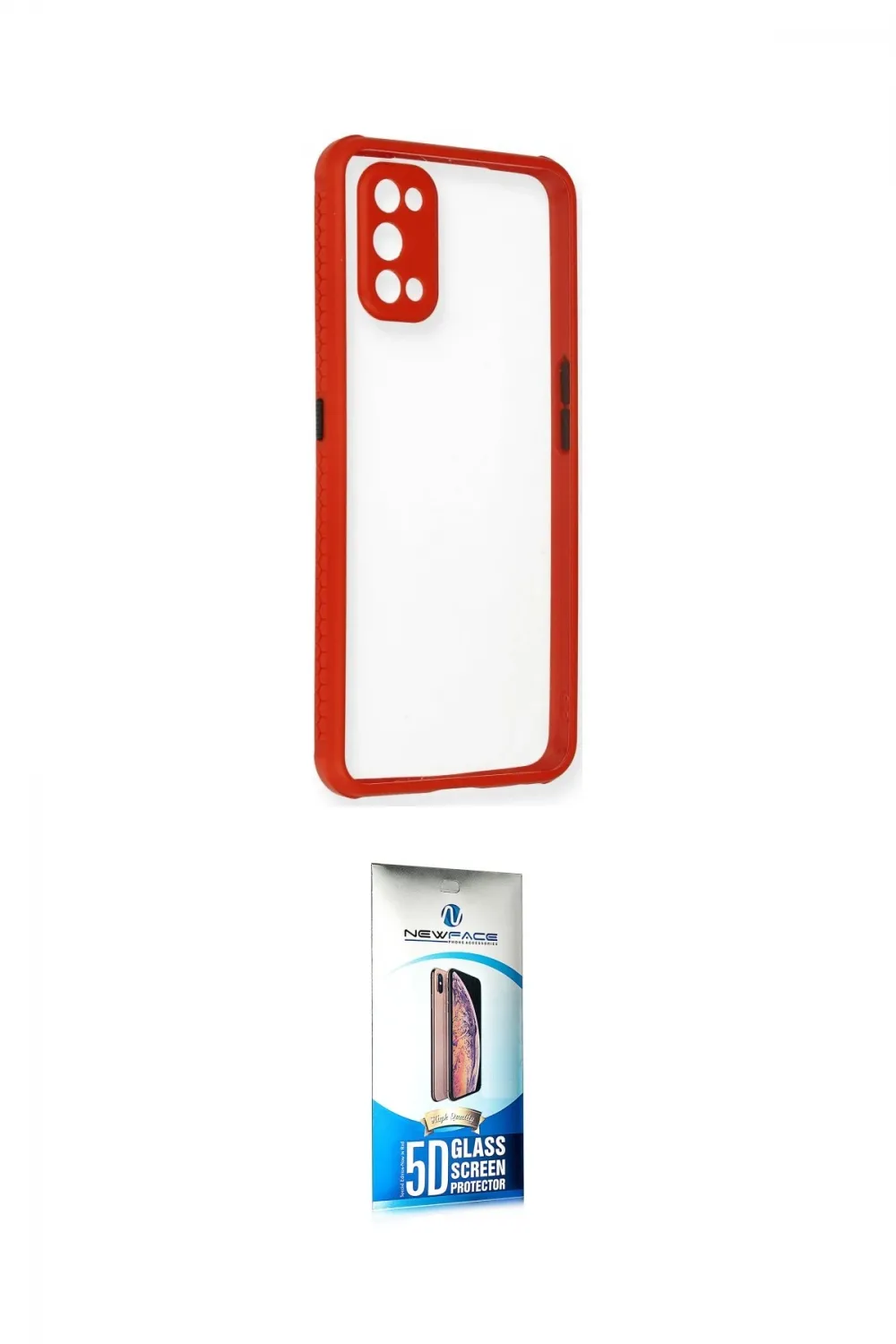 ieg™ 7 Pro Kılıf Nova Asil Özel Seri - Siyah 5D Eko Cam Ekran Koruyucu
